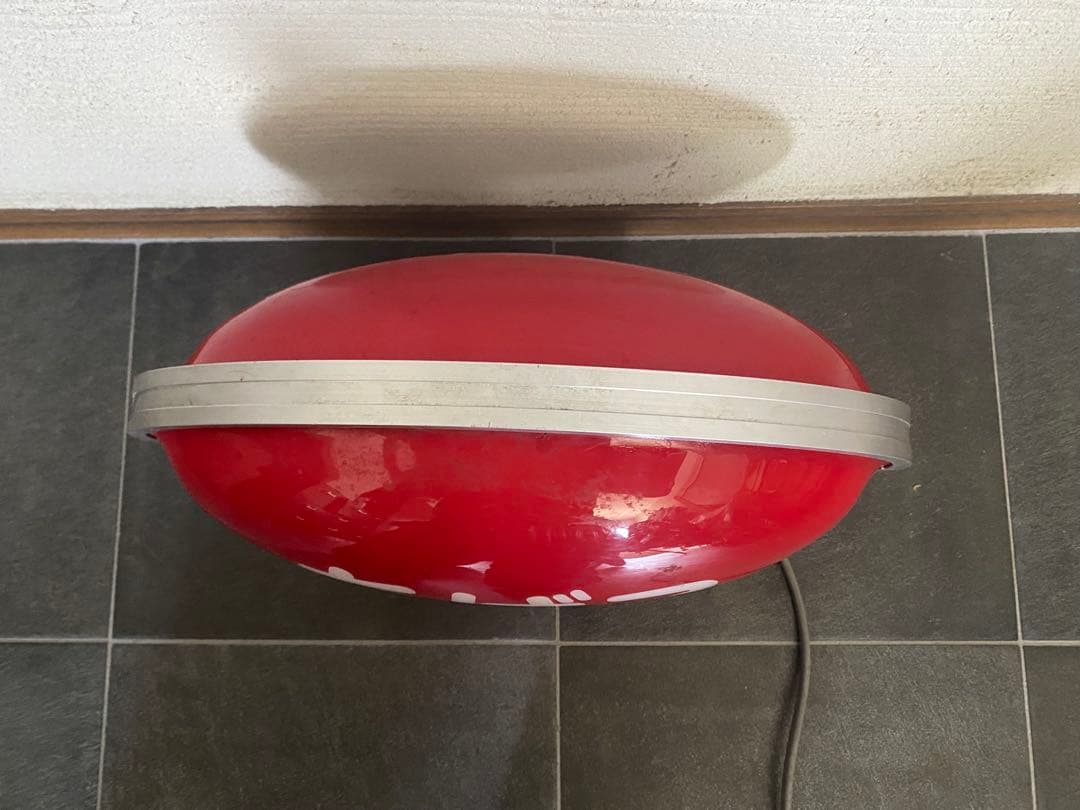 たばこサイン 赤 楕円形