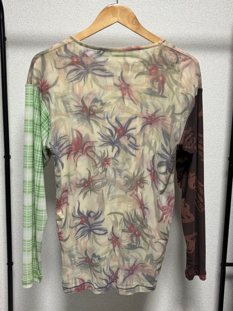 CHOPOVA LOWENA 花柄 長袖トップス セカンドスキン パワーネット