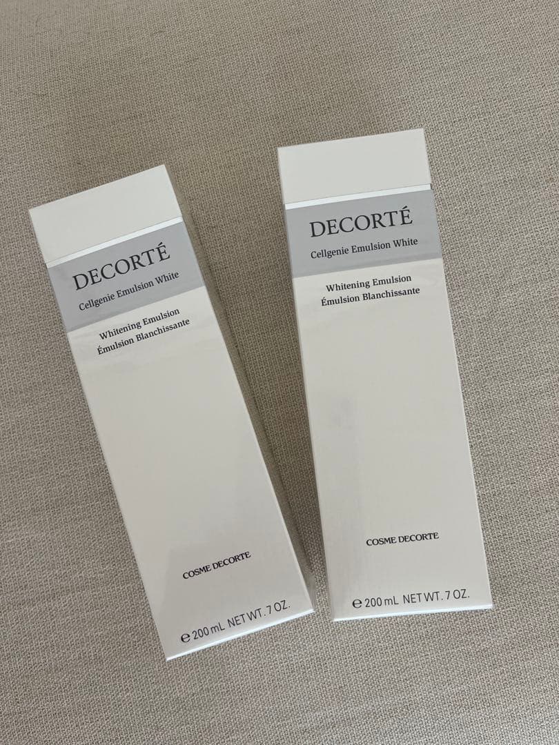DECORTÉ セルジェニー　エマルジョン　ホワイト2本セット