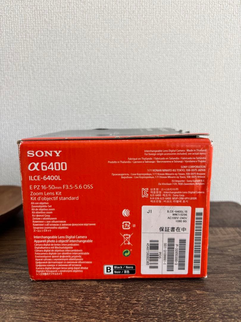 チ*イ様 ほぼ未使用 SONY α 6400ミラーレス一眼カメラ