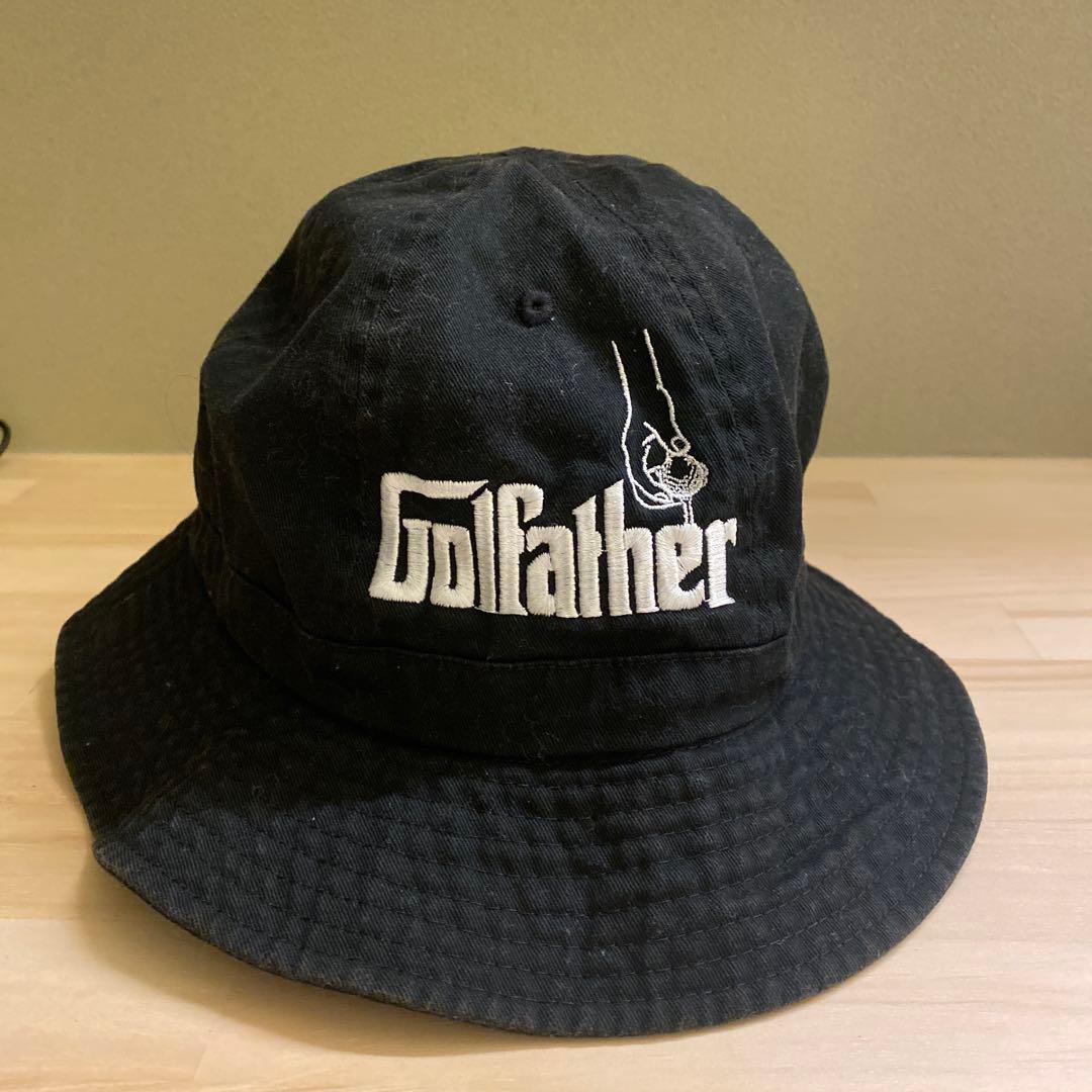 キャプテンズヘルム　ゴルフ　ゴルファーザーハット LARGE 黒、白セット