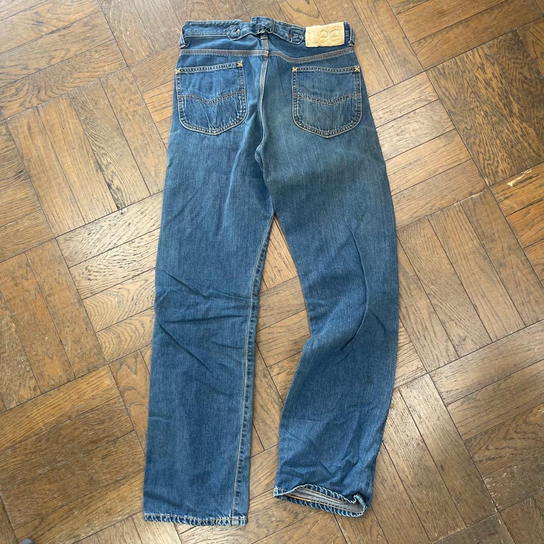 Lee シンチバック 尾錠 付き ビンテージ 90年代 101 ハラコ w31