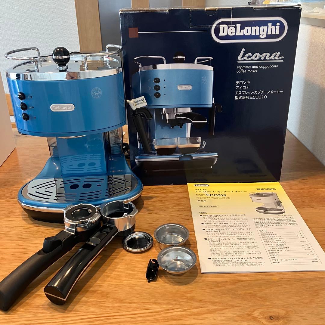 デロンギ　エスプレッソマシン　ECO0310B （軽量スプーンなし）