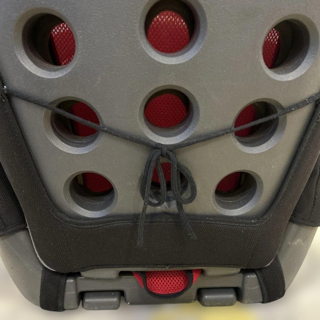 クリーニング済　綺麗　1〜11才　エールべべ　サラット3ステップⅡ　レッド黒