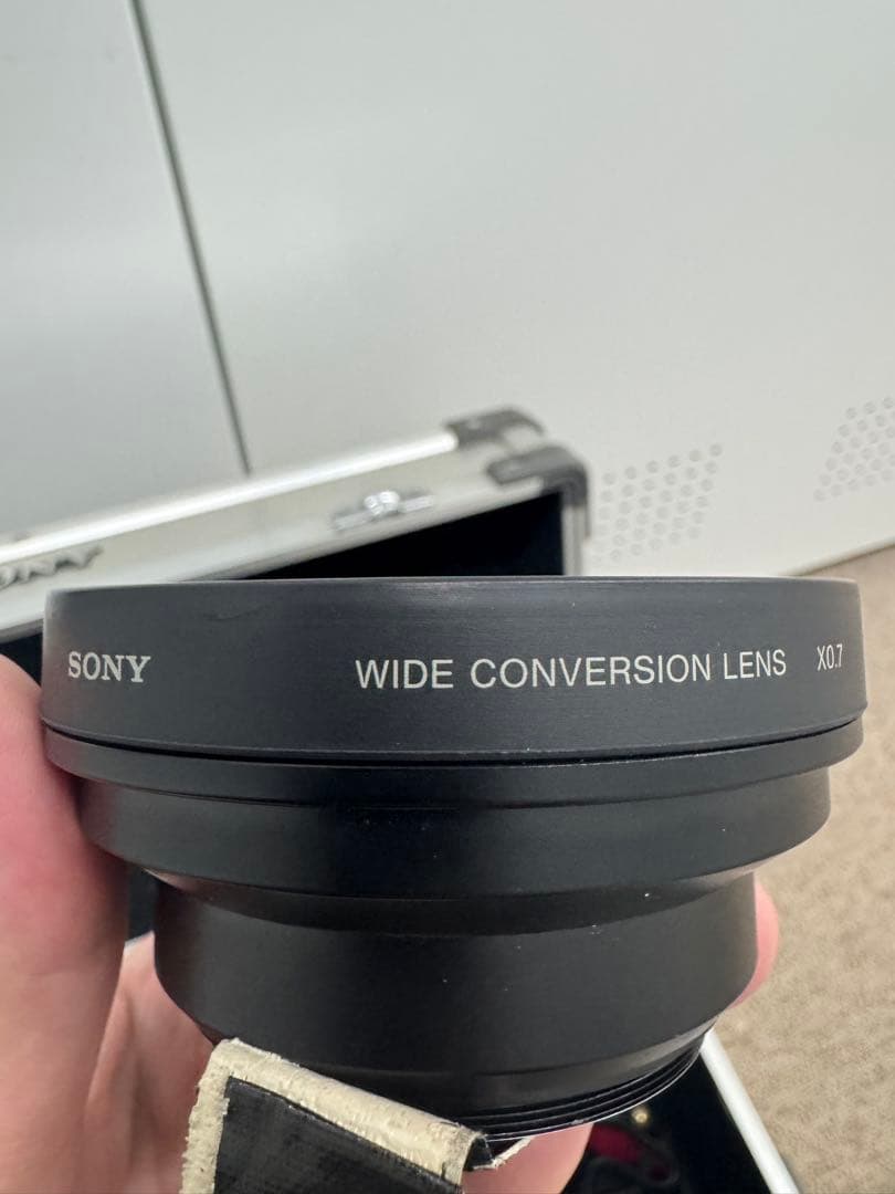 【完動品】SONY DCR-VX1000 ⭐︎ワイコン、テレコン、ケース付き！