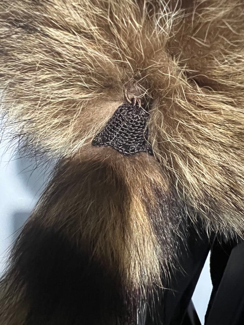 CA4LA リアルファー　ファー製動物頭部デザイン帽子　ロシアンハット