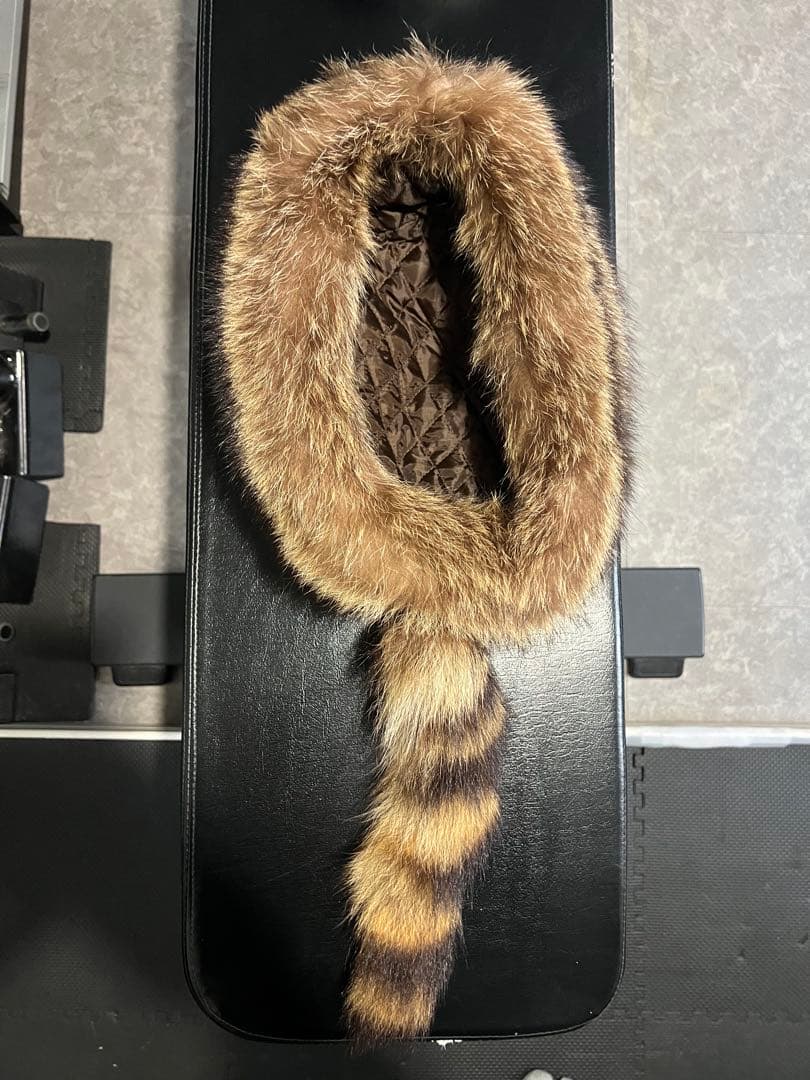 CA4LA リアルファー　ファー製動物頭部デザイン帽子　ロシアンハット