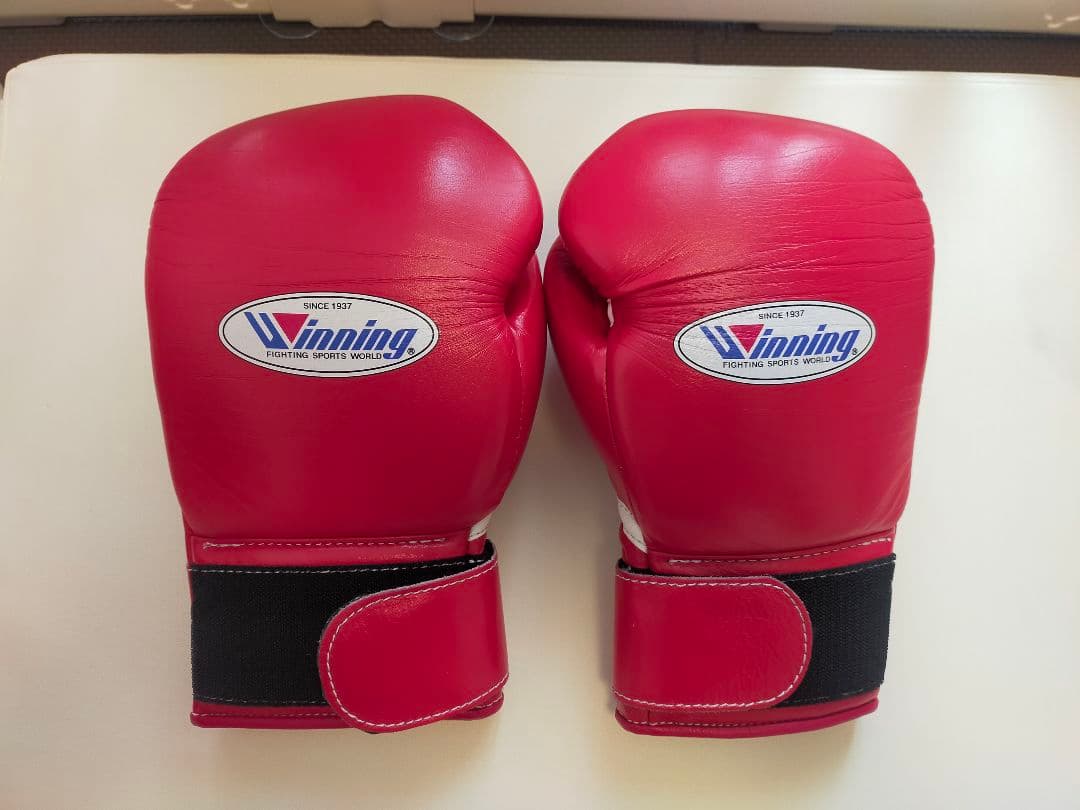 Winning ボクシンググローブ 10 oz 赤