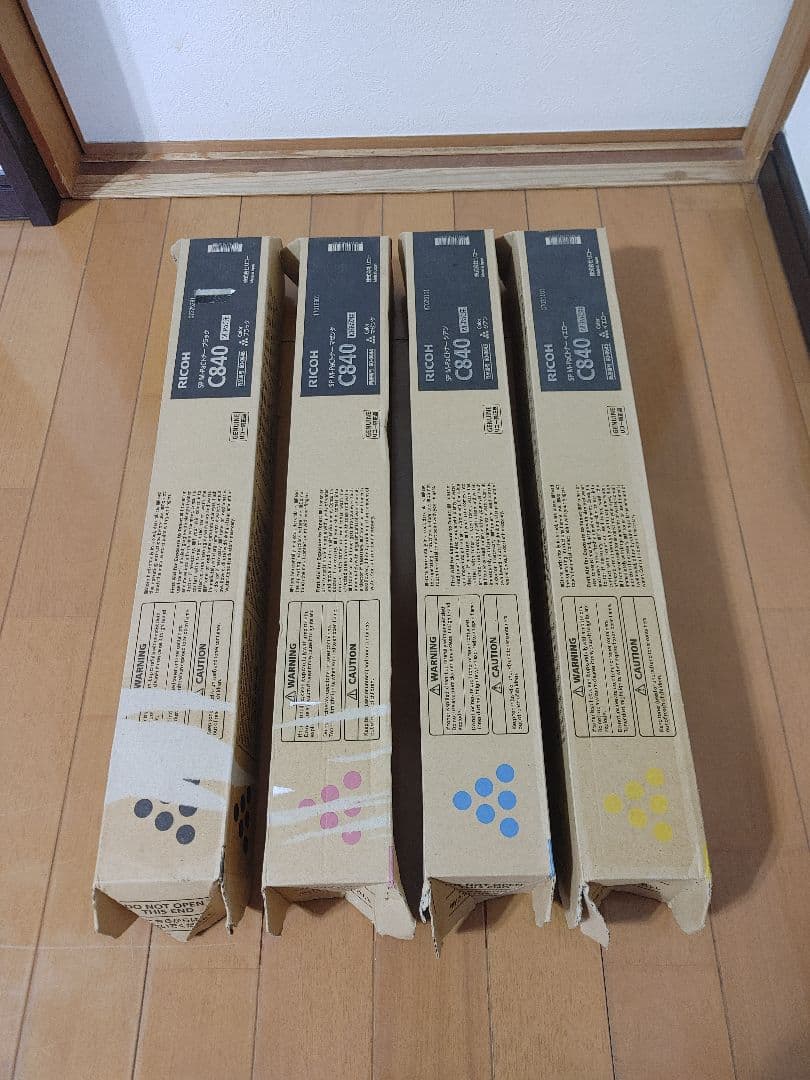 【純正・未開封】リコー SP M-PaCトナー C840 4色セット
