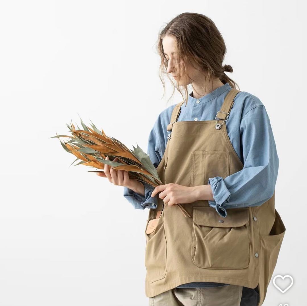 新品未使用 garage green works ベスト【ノベルティ巾着付き】