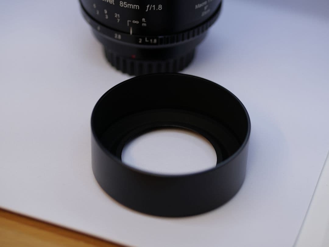 LENSBABY VELVET 85 85ｍｍ F1.8 マイクロフォーサーズ黒