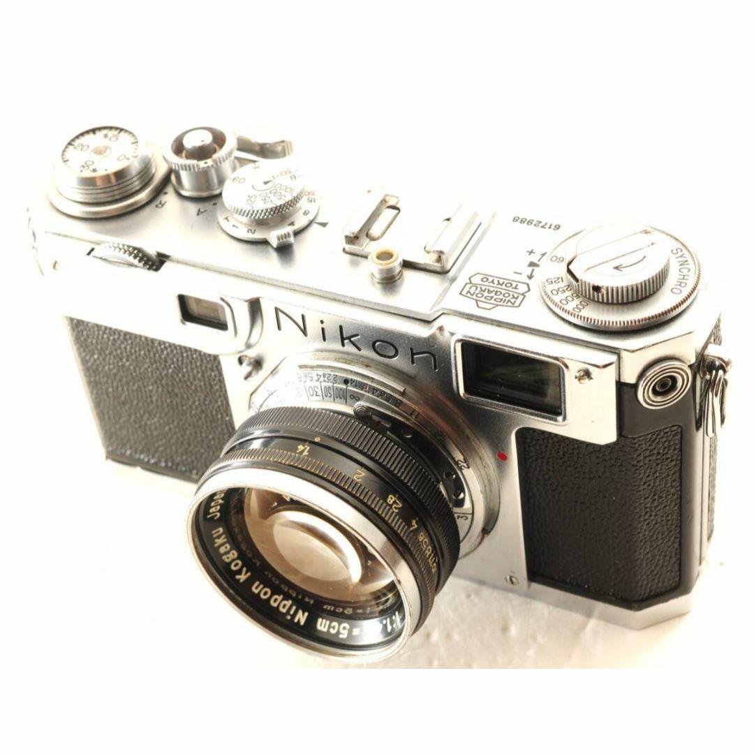 Nikon S2 NIKKOR-S・C 1:1.4 5cm レンジファインダー