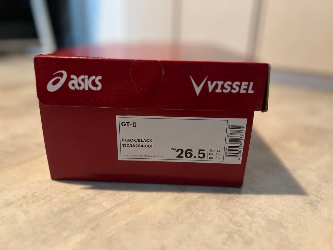 ★完売品　ヴィッセル神戸 asics コラボシューズ 26.5cm 新品未使用