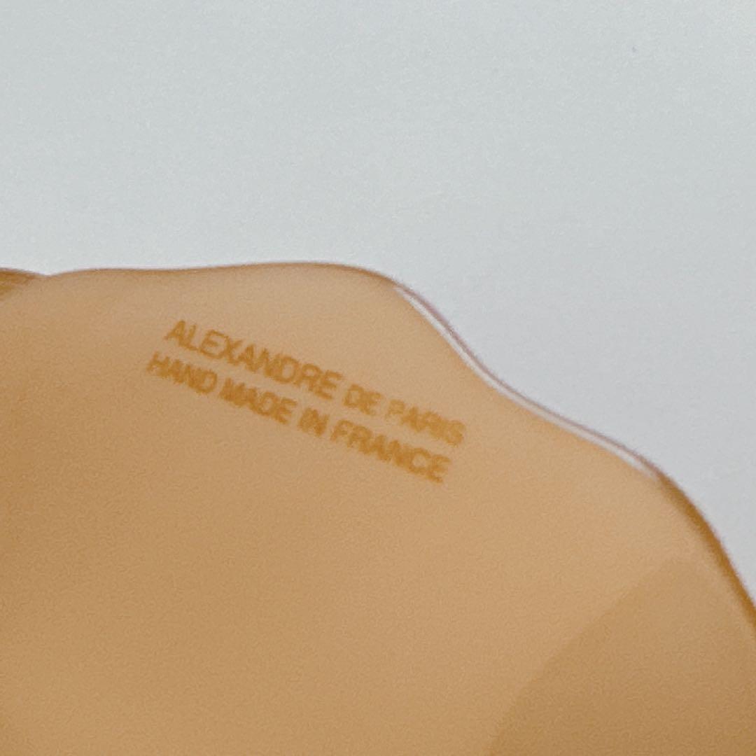 a*r様 アレクサンドルドゥパリ　カメリアバレッタ　ベージュ