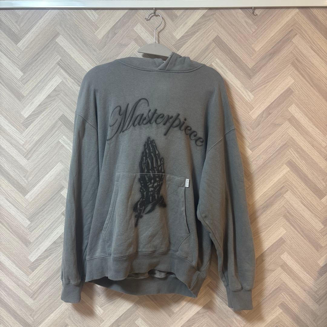 sculptor Praying Hoodie(Ash sage)セットアップ