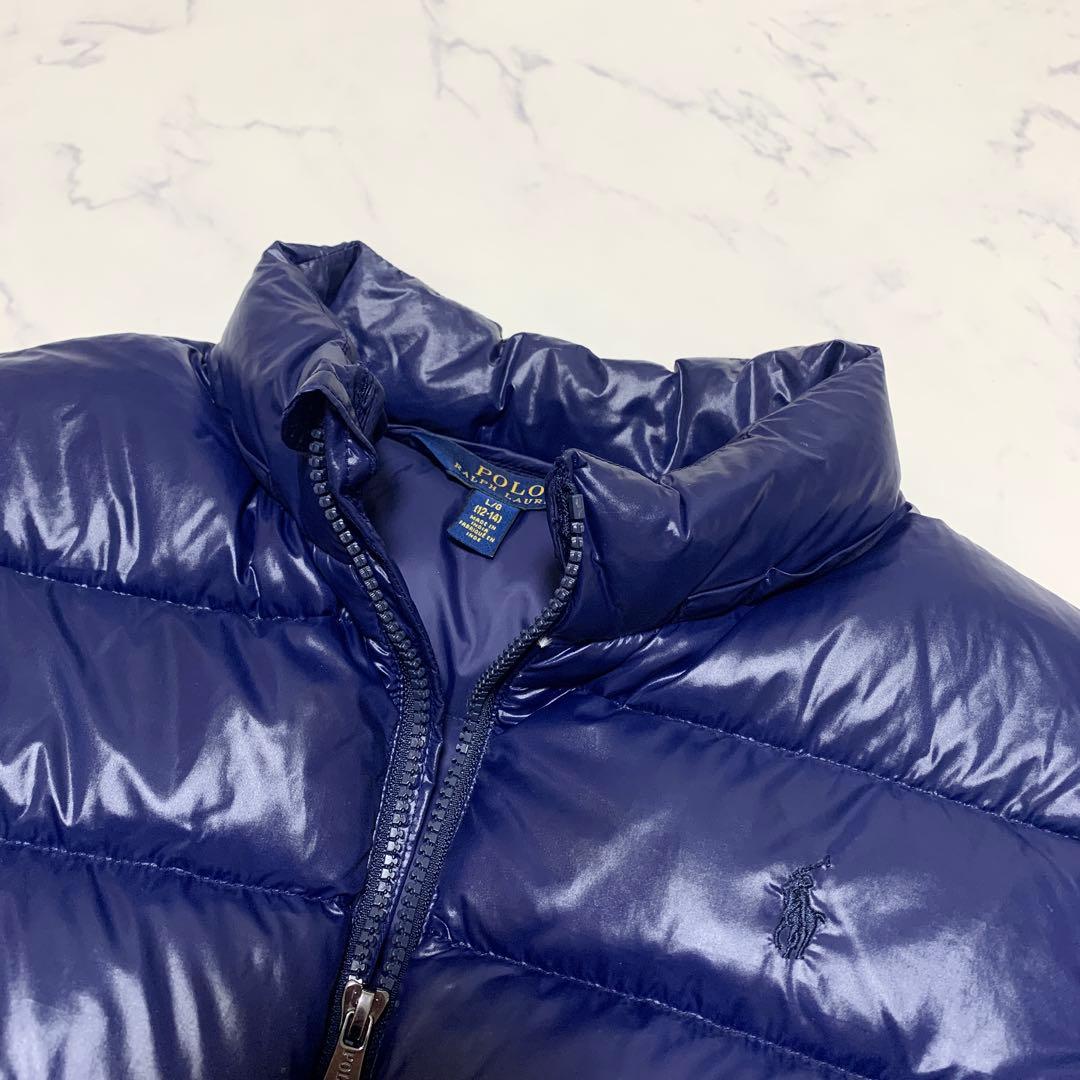 【美品】ポロラルフローレン　肉厚　ダウンジャケット　L/G（12-14）