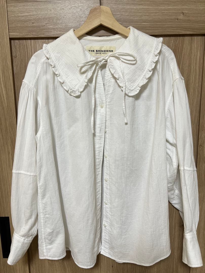 THE SHINZONE コットンガーゼブラウス