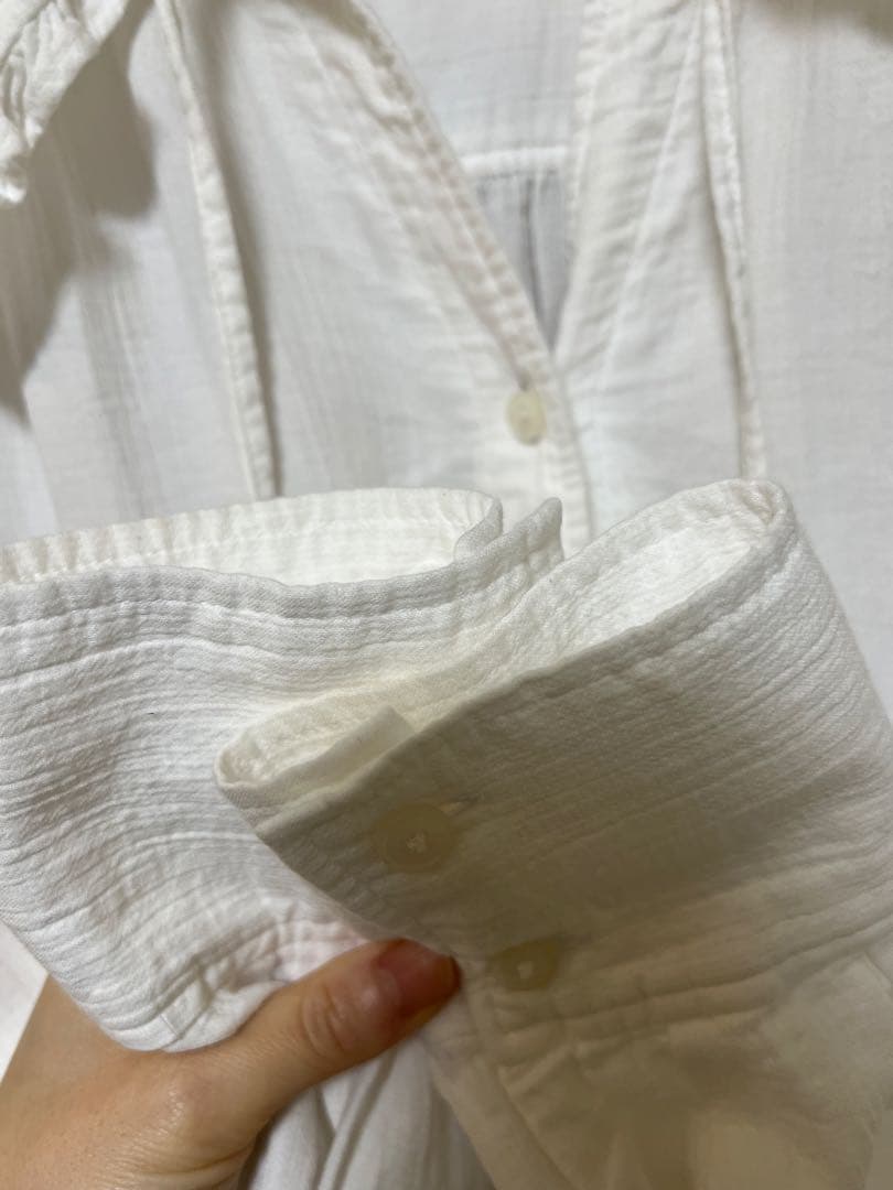 THE SHINZONE コットンガーゼブラウス