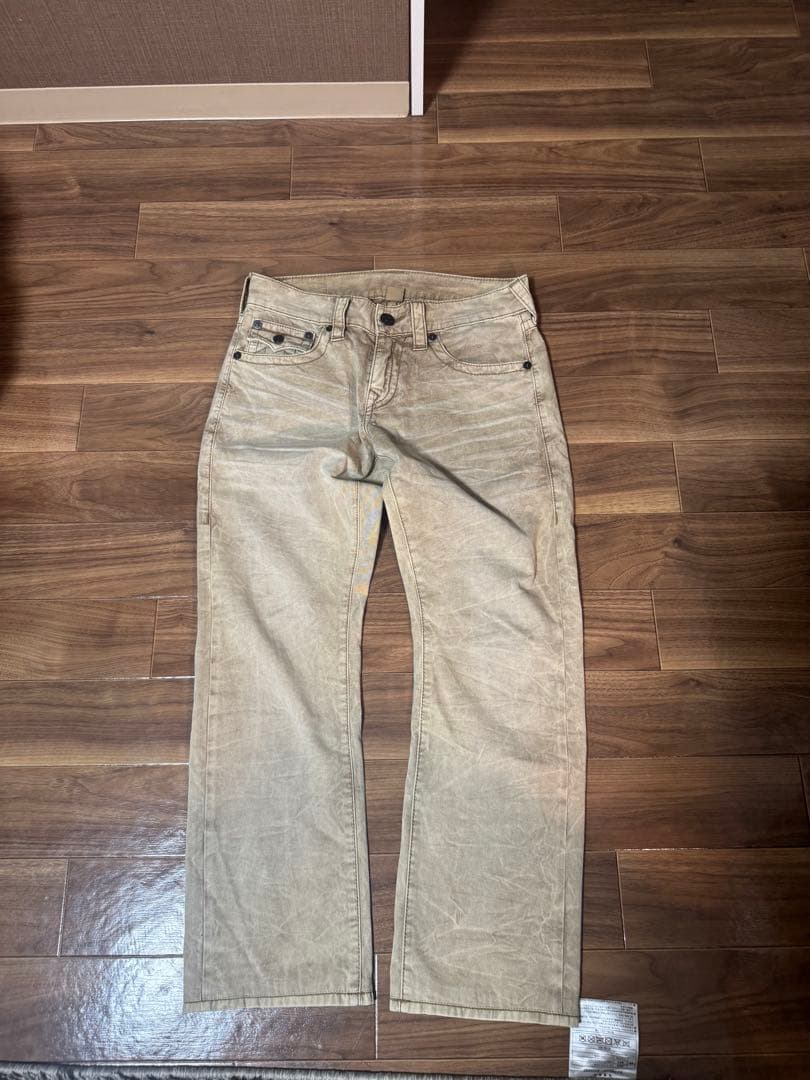 ジャスティン true religion トゥルーレリジョン パンツ 30