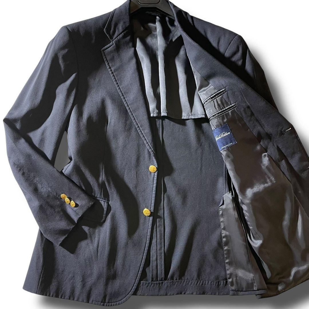 ブルックスブラザーズ[金ボタン Wool Plus LYCRA]ジャケット S