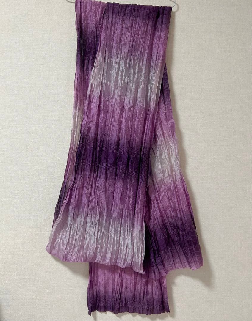 dita 浴衣　京藤色の菊重ね