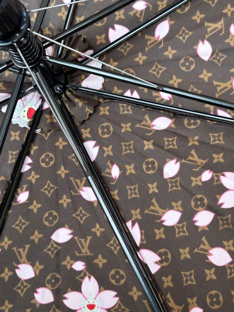 【美品】ルイヴィトン村上隆 チェリーブロッサムコラボ雨日傘