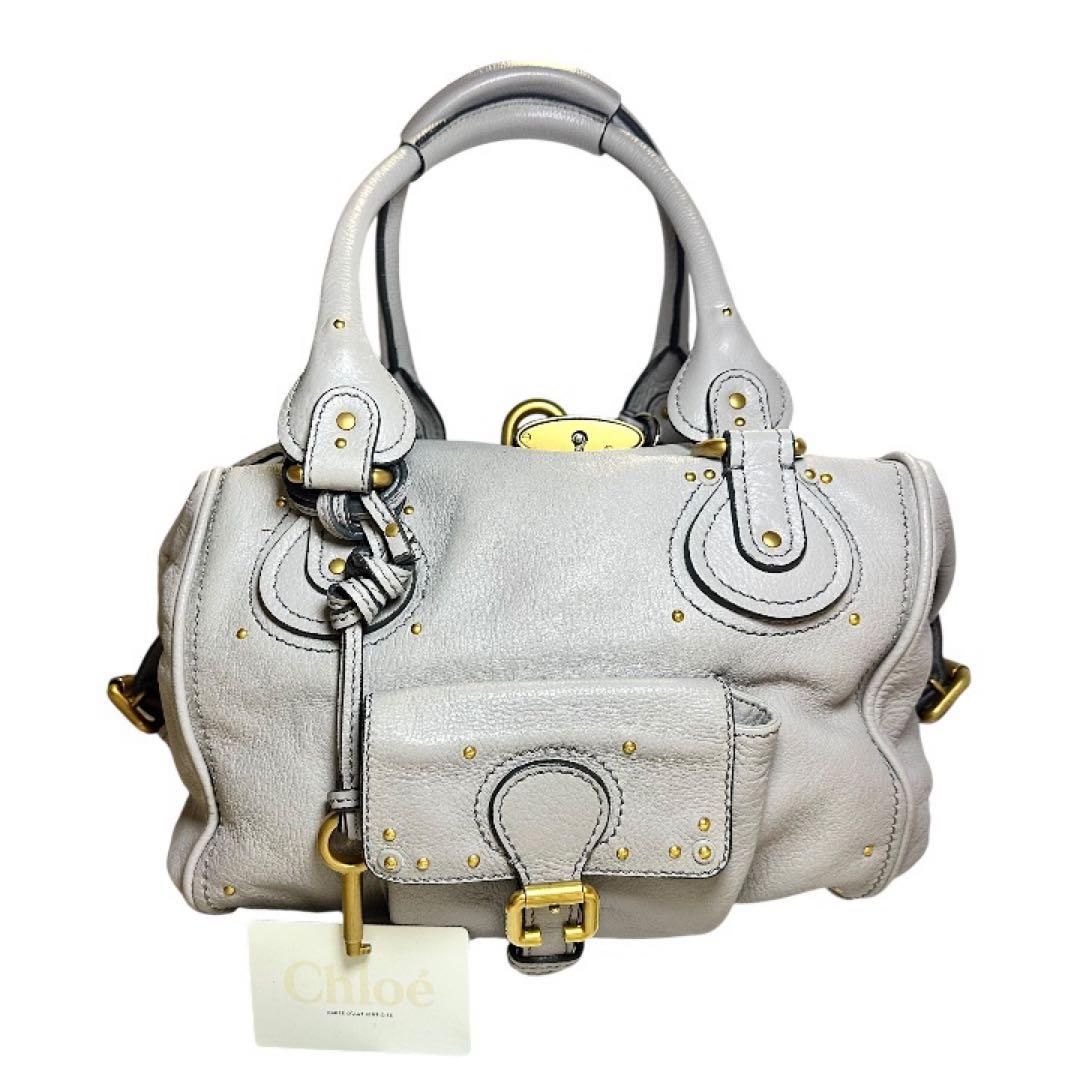 週末特価‼️極美品■レア■クロエChloé ■ハンドバッグ■パディントン■保証書付