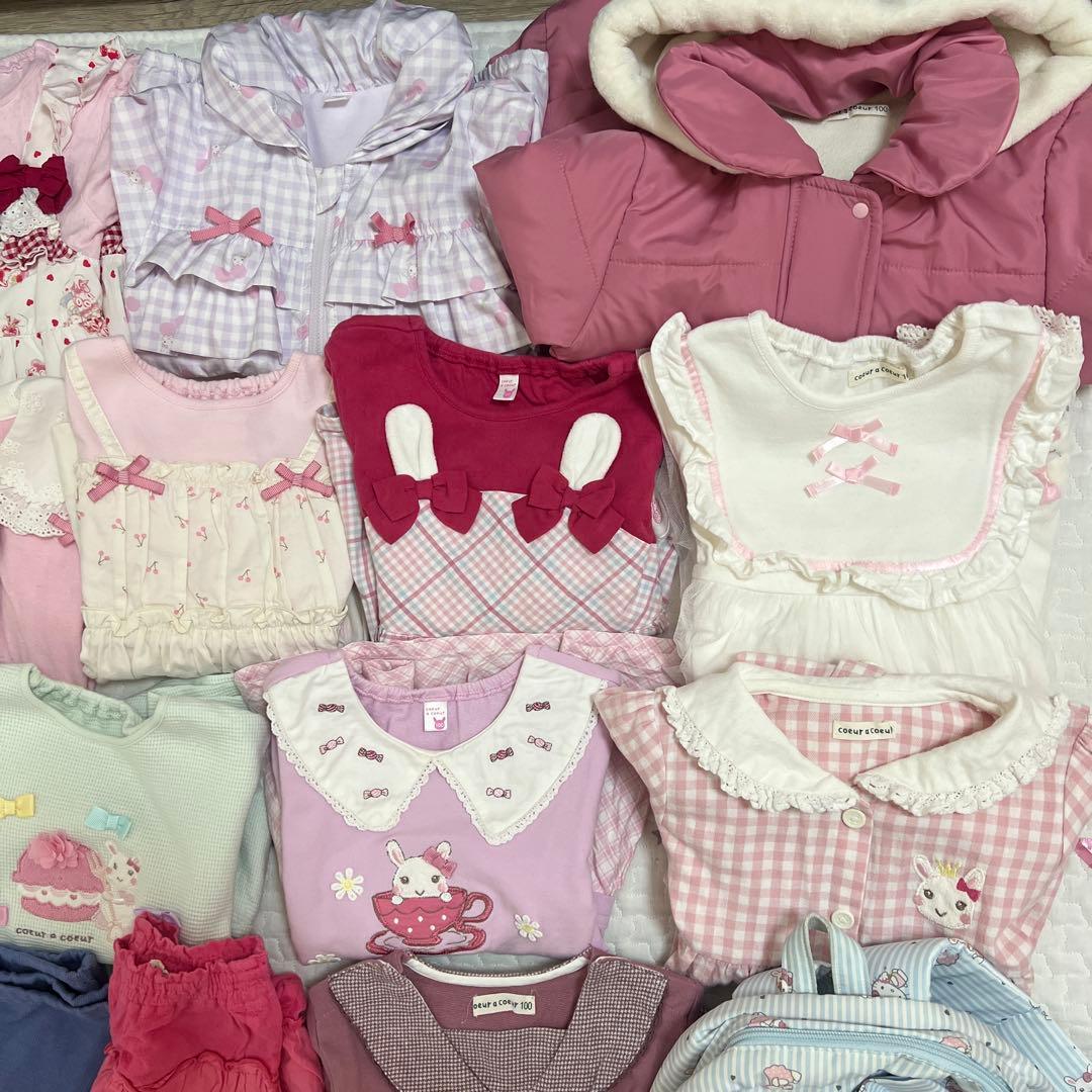 ち*こ様 クーラクール　夏〜冬服　まとめ売り　100サイズ　30点