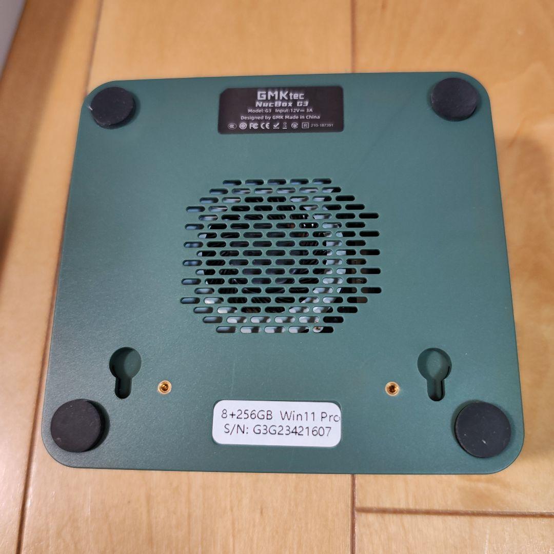 ミニPC GMKtec NucBox G3 Intel N100 8GB+256GB