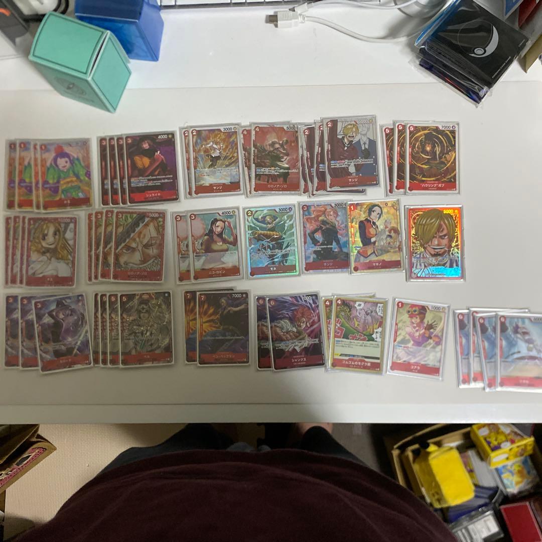 ワンピースカード　赤サンジデッキ