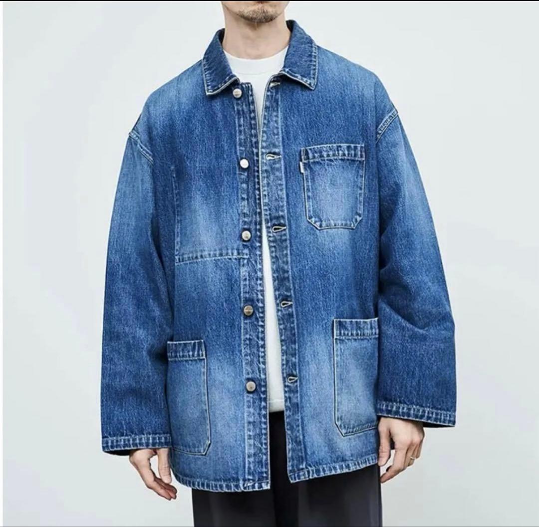 Graphpaper 23SS セルビッジデニム カバーオール 2