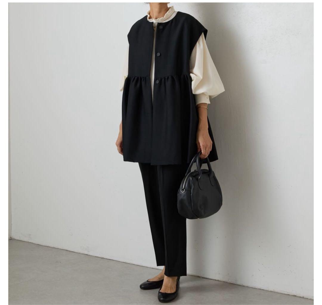 ビアズリー 上下セット！　ギャザージレ&パンツセット