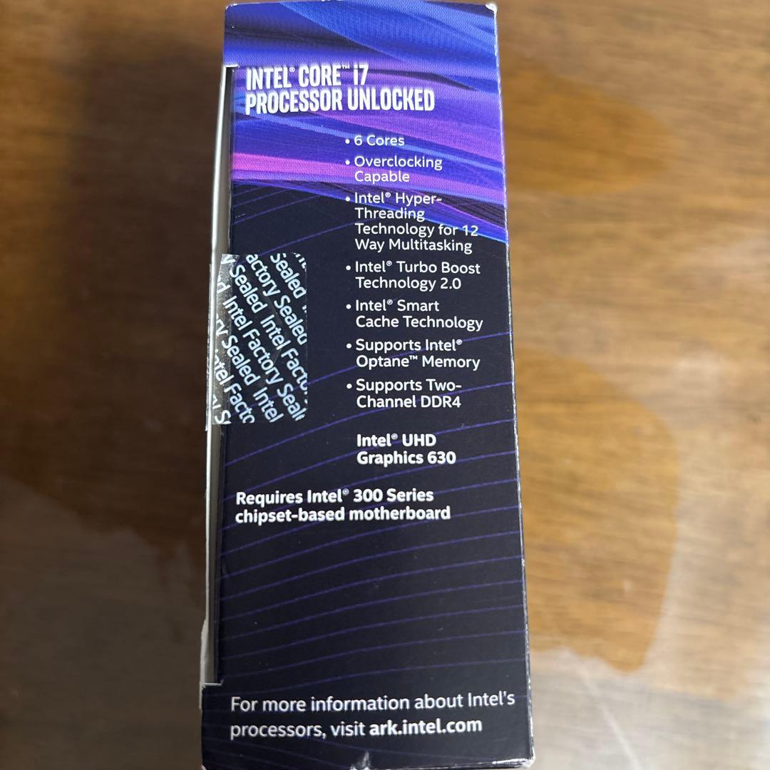 【ヒッグー】intel I7-8700K LGA1151(中古品)