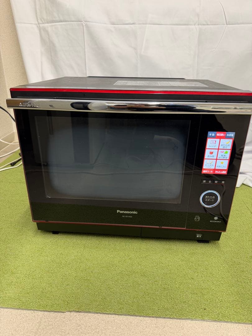【美品】Panasonic オーブンレンジ ビストロ NE-BS1400-RK