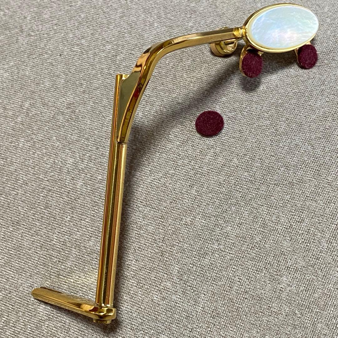 ヤマハYTS-62などテナーサックス用G#レバー指貝（キーパール）付き