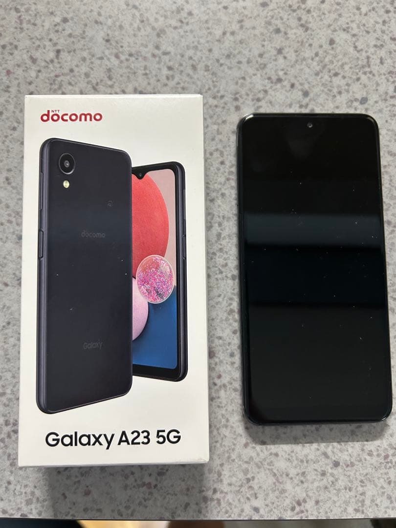 【新品未使用】 GalaxyA23 SC-56C ブラック　docomo ドコモ
