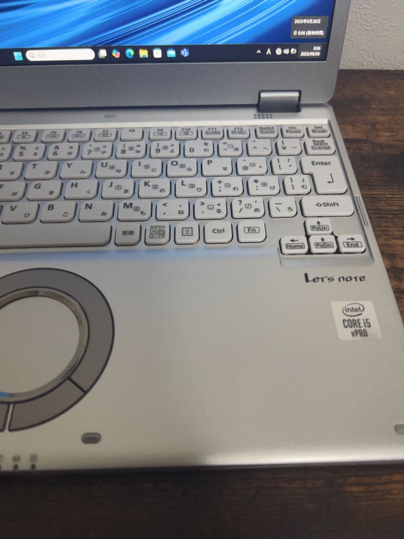 美品✨QV9 レッツノート16GB SSD256 オフィス2024付き