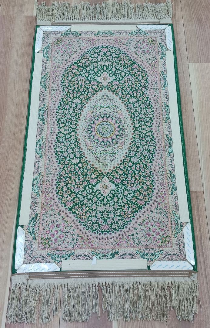 Y2269 ペルシャ絨毯風 機械織り 絨毯 98×55㎝