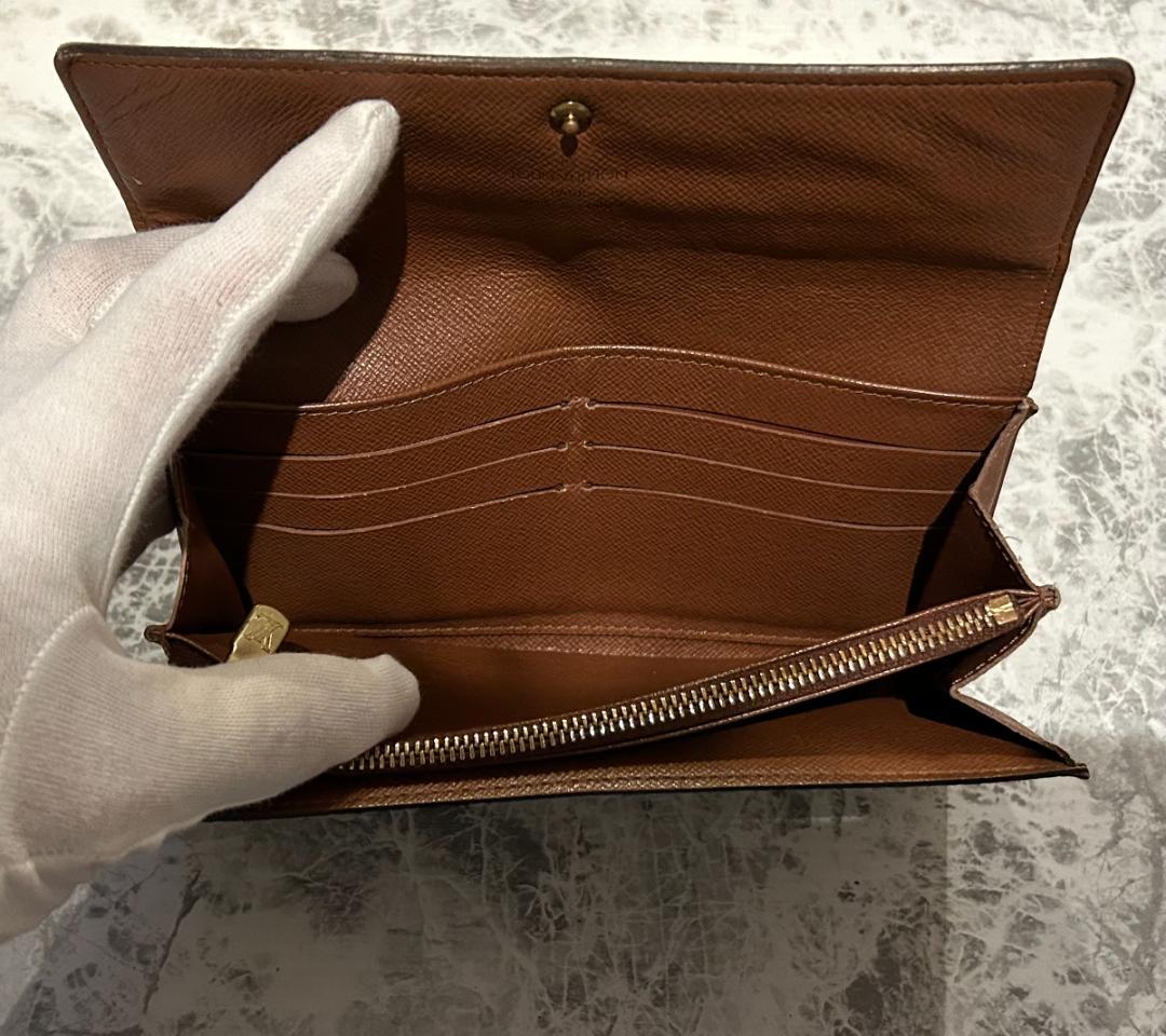 LOUIS VUITTON ルイヴィトン モノグラム ポルトフォイユ サラ