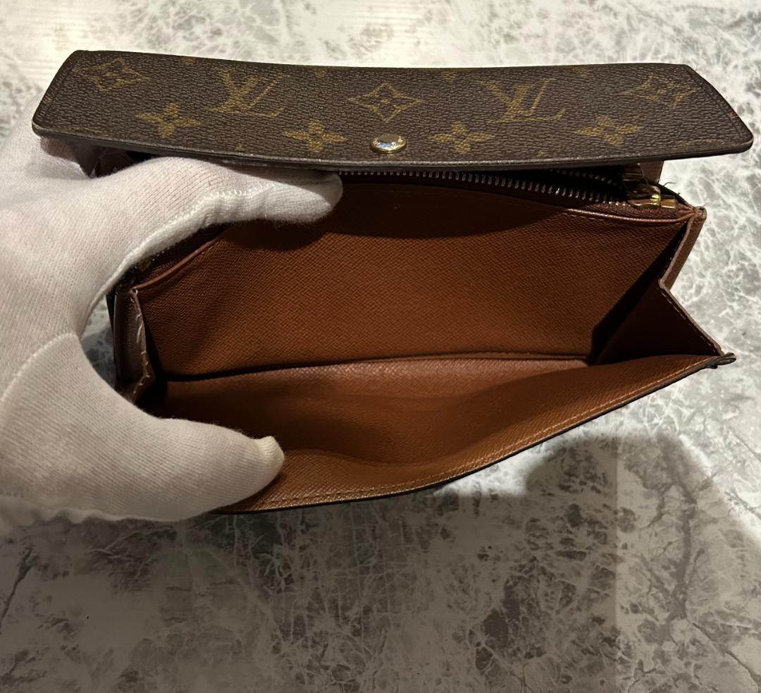 LOUIS VUITTON ルイヴィトン モノグラム ポルトフォイユ サラ