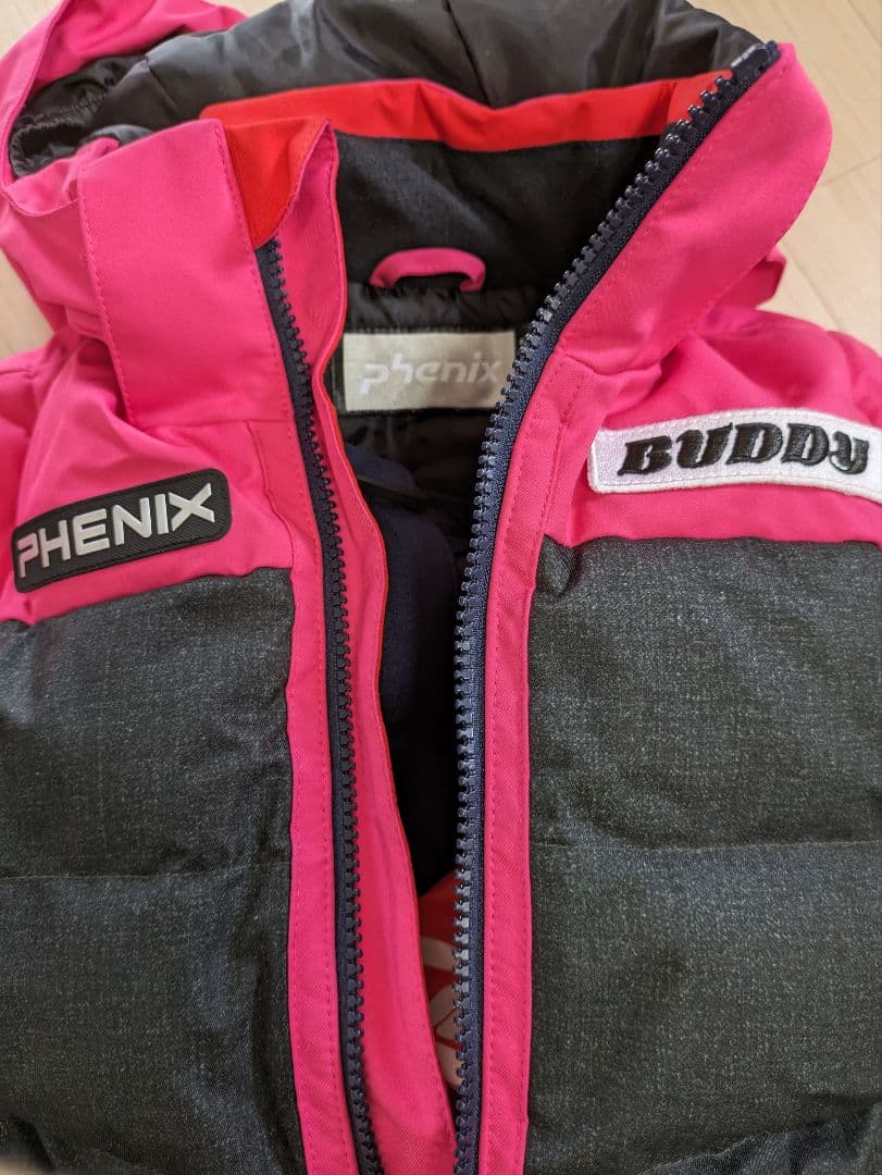 【記名なし&美品】バディスポーツ幼児園　スキーウェア　110cm