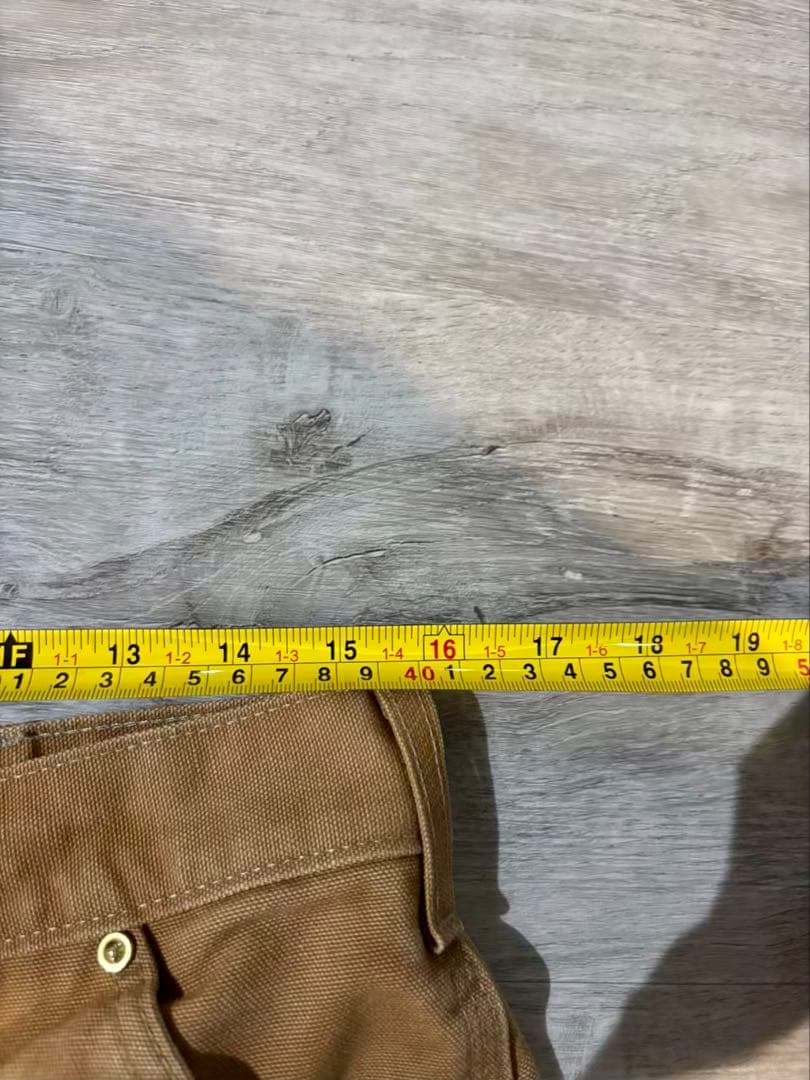 372 Carhartt B01 BRN USA製 ダブルニー ダックパンツ