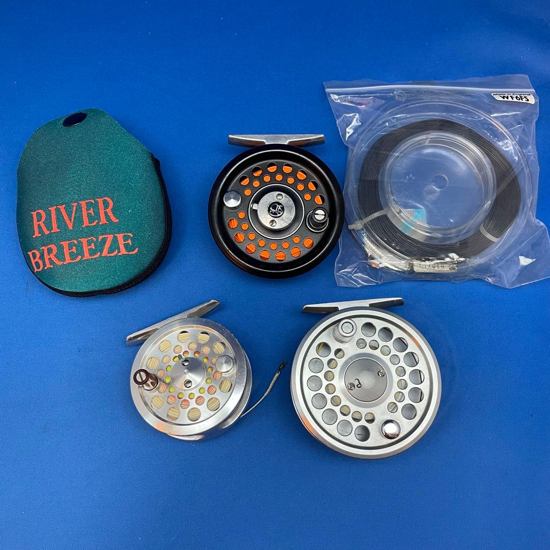 中古リールまとめセット フライリール　シマノ　リバーブリーズ　コータック