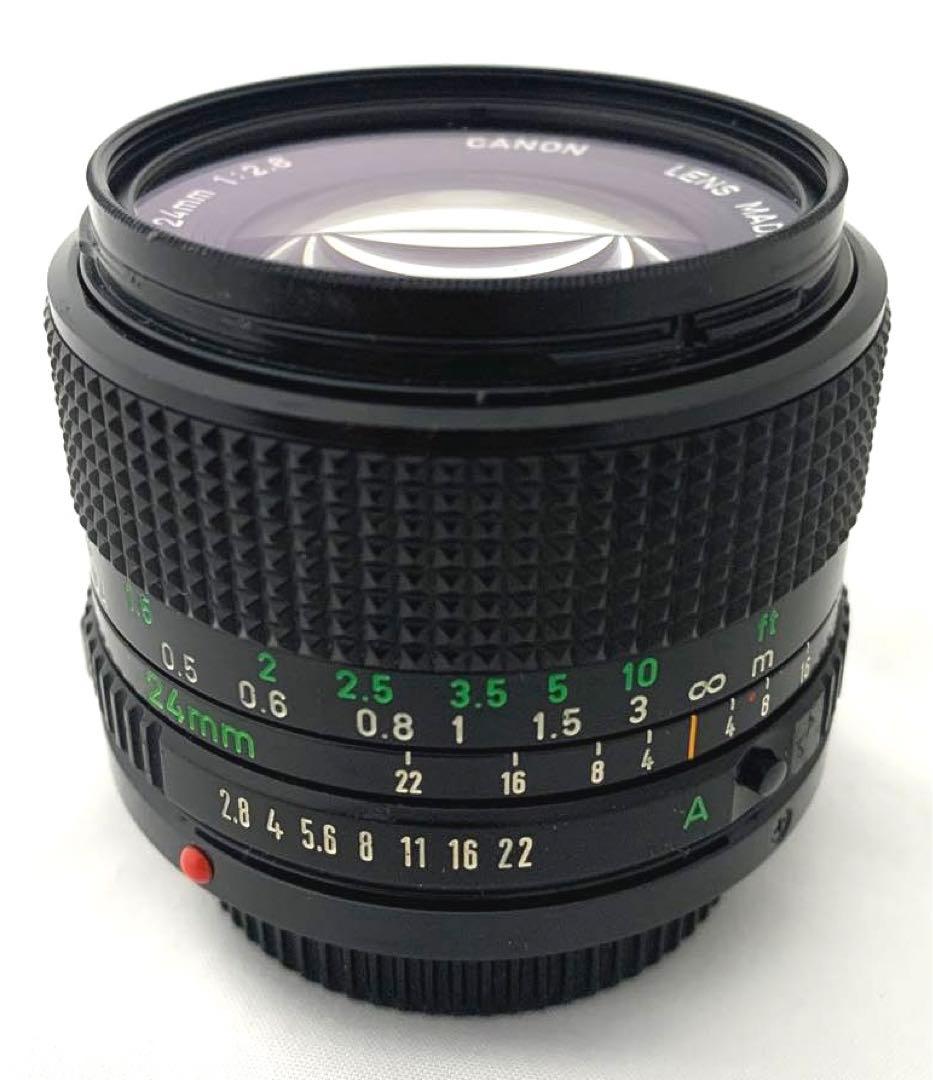 レンズ(単焦点) Canon New FD 24mm f2.8