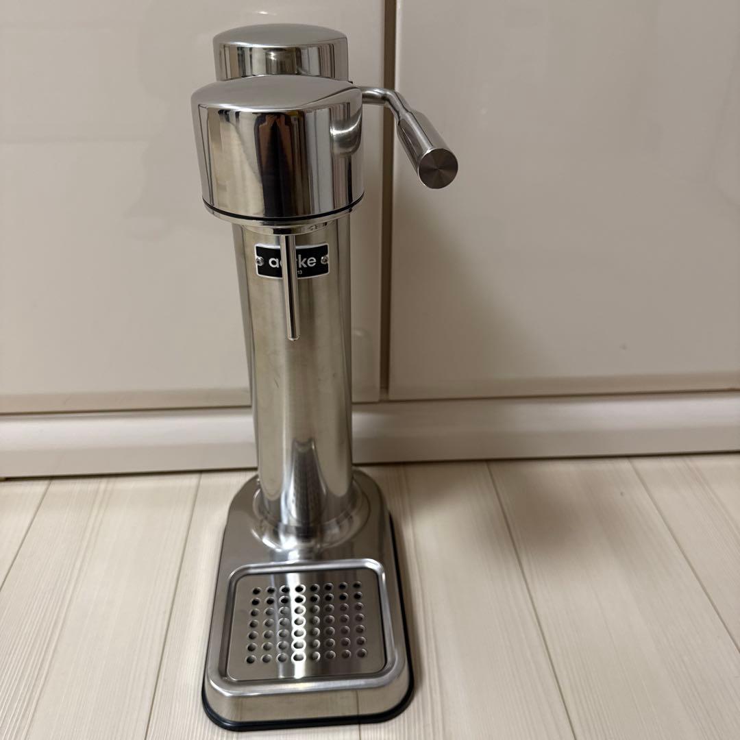 カーボネーター 3 (スチールシルバー) 炭酸水メーカー 専用ボトル付き