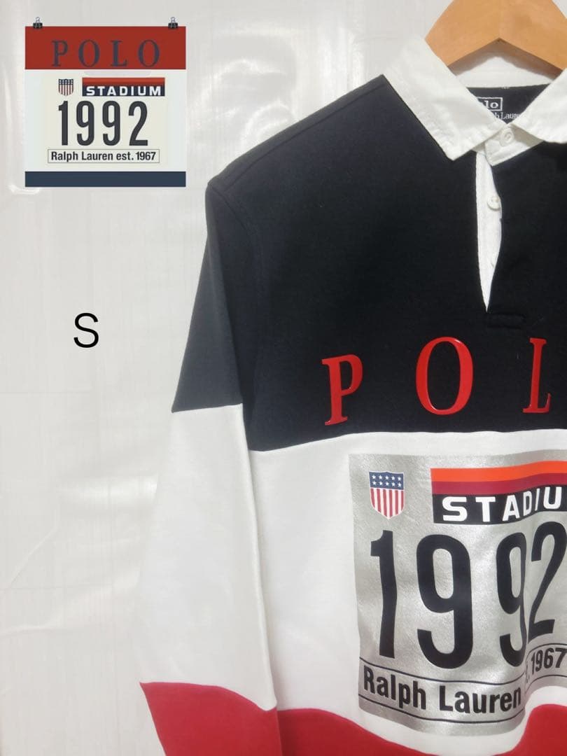 POLO 1992 stadium collection ラガーシャツ 三色s