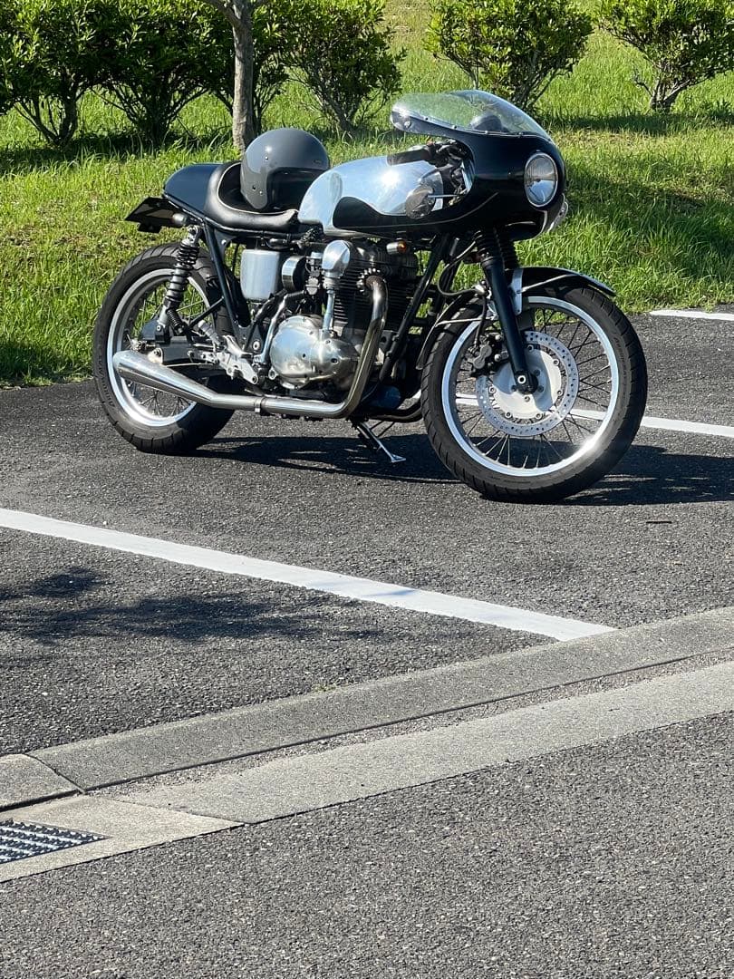 sr400 BSAアルミタンク　デイトナ