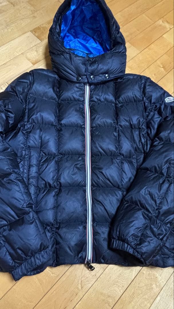 モンクレール　LEFRANC GIUBBOTTO ルフラン　ブラックネイビー