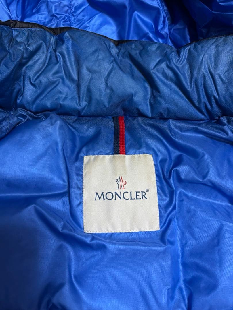 モンクレール　LEFRANC GIUBBOTTO ルフラン　ブラックネイビー