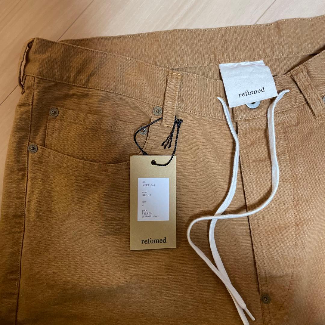 refomed リフォメッド　ワークパンツ　ワイドパンツ　新品未使用